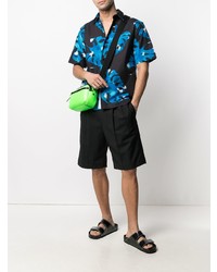 MSGM Abstract Print Short Sleeve Shirt