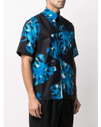 MSGM Abstract Print Short Sleeve Shirt