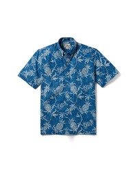 Reyn Spooner Aloha Welcome Short Sleeve Sport Shirt