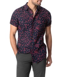 Rodd & Gunn Broadbay Regular Fit Short Sleeve Button Up Linen Shirt