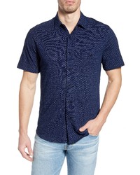 Faherty Coast Regular Fit Knit Button Up Shirt