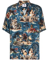 Endless Joy Graphic Print Short Sleeve Shirt