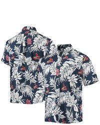 Reyn Spooner Navy St Louis Cardinals Aloha Button Up Shirt At Nordstrom