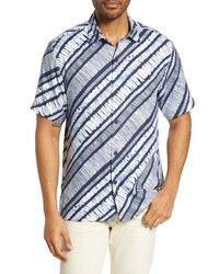 Tommy Bahama North Shore Winds Classic Fit Silk Camp Shirt