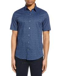 Zachary Prell Oliver Short Sleeve Button Up Shirt