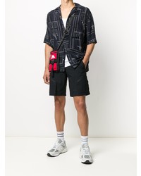 Off-White Painter Holiday Print Shirt