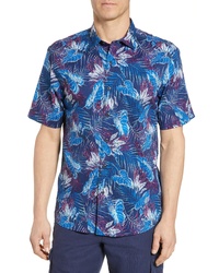 Tommy Bahama Pavia Palms Classic Fit Short Sleeve Button Up Shirt