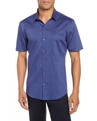 Zachary Prell Print Sport Shirt