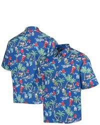 Reyn Spooner Royal Los Angeles Dodgers Holiday Button Up Shirt At Nordstrom