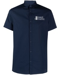 Armani Exchange Short Sleeved Logo Print Shirt