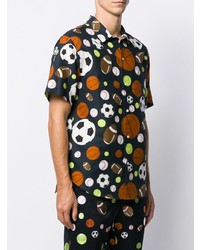 Thom Browne Sports Balls Print Shirt