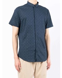 Armani Exchange Spot Print Short Sleeved Shirt