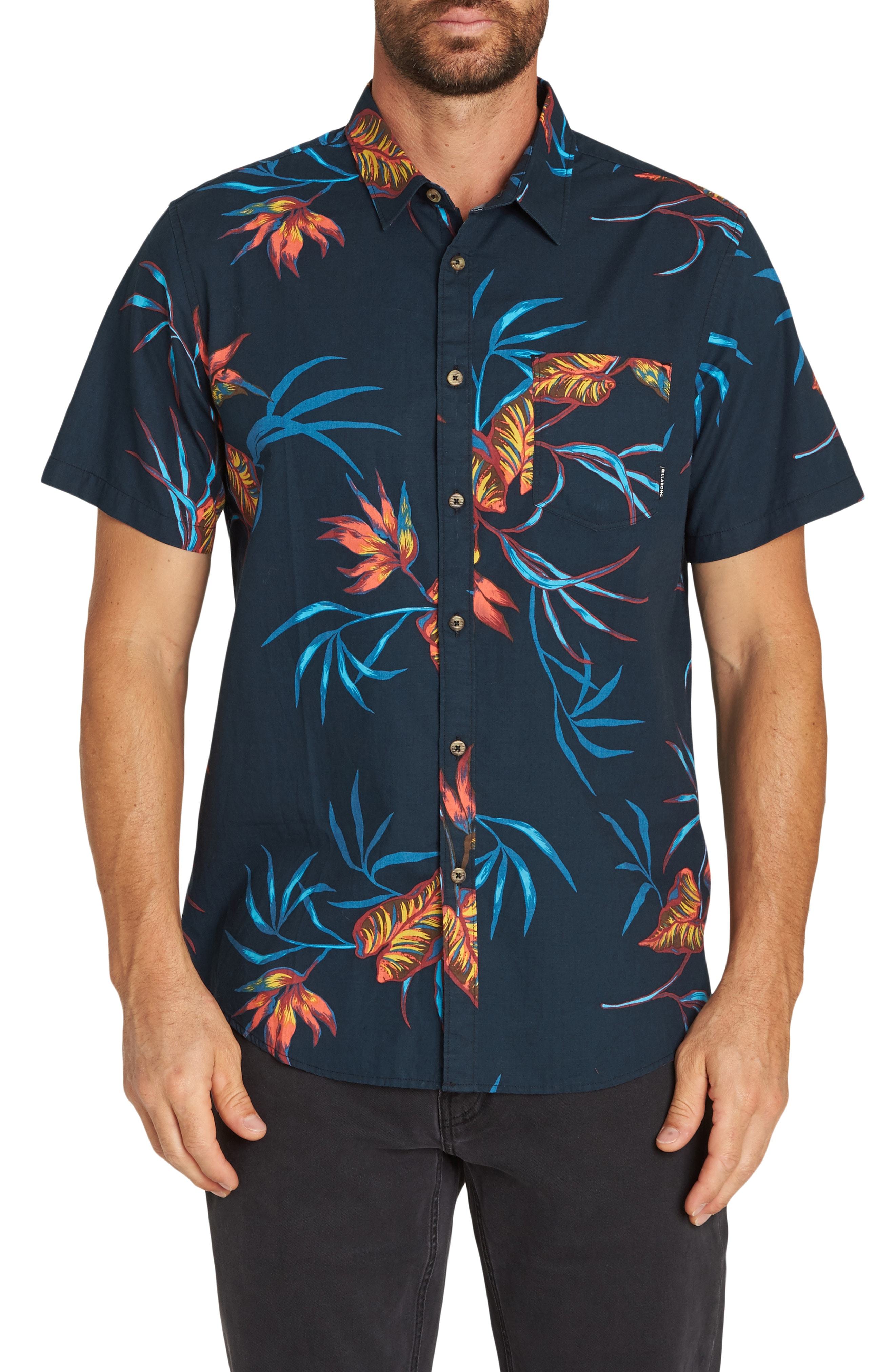 billabong floral shirt