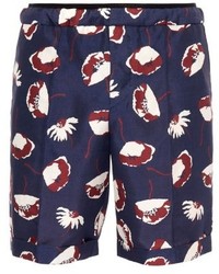 Valentino Floral Print Shorts