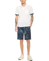 Paul Smith Ps By Palm Leaves Printed Shorts