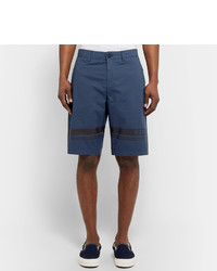 Stone Island Slim Fit Printed Stretch Cotton Poplin Bermuda Shorts