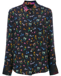Paul Smith Ps By Floral Print Blouse
