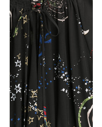 Valentino Printed Silk Dress