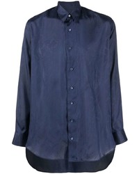 Etro Long Sleeve Silk Shirt