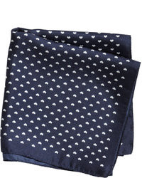 H&M Silk Handkerchief Dark Blue