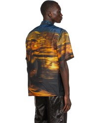 Dries Van Noten Multicolor Silk Shirt