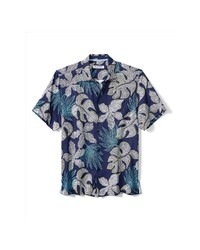 Tommy Bahama Pebble Palms Regular Fit Short Sleeve Button Up Shirt