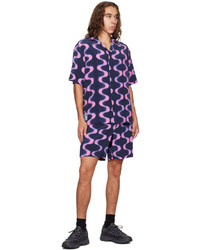 McQ Purple Printed Shirt