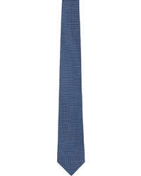 Salvatore Ferragamo Blue Silk Tie