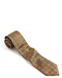 Black Brown 1826 Classic Fit Silk Neat Print Tie