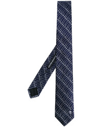 Alexander McQueen Safety Pin Printed Tie
