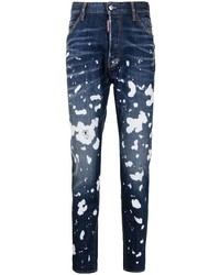 DSQUARED2 Bleached Effect Skinny Jeans