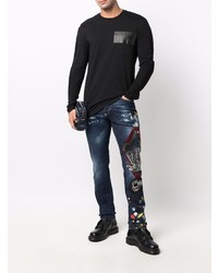 Philipp Plein Studded Skinny Jeans