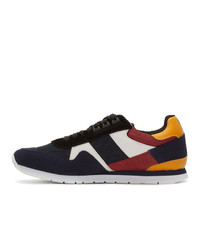 Ps By Paul Smith Navy Suede Vinny Sneakers