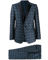 Dolce & Gabbana Star Jacquard Suit
