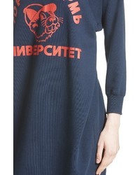 Junya Watanabe Graphic Sweatshirt Dress
