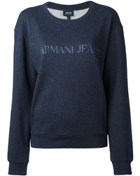 Armani Jeans Logo Print Sweatshirt