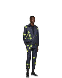 Paul Smith 50th Anniversary Navy And Green Apple Lounge Pants