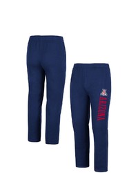 Colosseum Navy Arizona Wildcats Fleece Pants