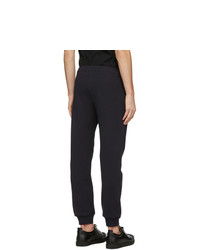 Moschino Navy Double Question Mark Lounge Pants