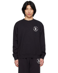 Sporty & Rich Black Printed Sweatshirt