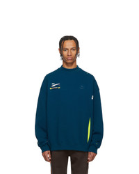 Ader Error Blue Puma Edition Crew Sweatshirt