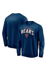 FANATICS Branded Navy Chicago Bears Game Time Arch Pullover Sweatshirt At Nordstrom