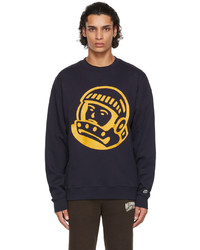 Billionaire Boys Club Navy Chainstitch Astro Logo Sweatshirt
