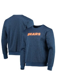 FOCO Navy Chicago Bears Colorblend Pullover Sweater At Nordstrom