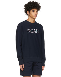 Noah Navy Lightweight Tulip Sweatshirt