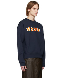 Marni Navy Sweatshirt