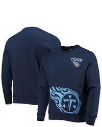 FOCO Navy Tennessee Titans Pocket Pullover Sweater At Nordstrom