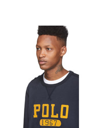 Polo Ralph Lauren Navy Vintage Fleece Sweatshirt
