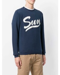 Sun 68 Sponge Word Sweatshirt