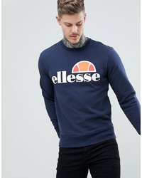 Ellesse Sweatshirt With Classic Logo In Navy